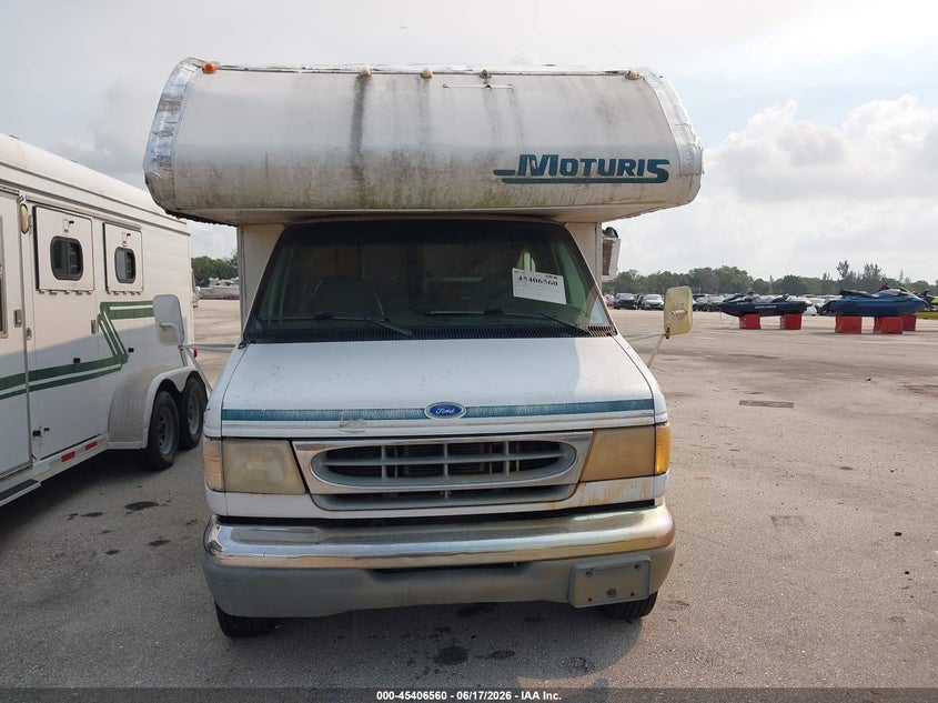 1997 Ford Econoline e350 VIN 1FDKE30S8VHA75742 IAAI salvage auction — ROOF, Clear (Florida), sold $550 on 2026-07-09 (photo 6)