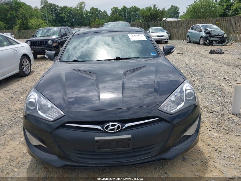 2015 Hyundai Genesis VIN KMHHU6KJ3FU123238 IAAI salvage auction — UNKNOWN, Salvage Title, sold $2,550 on 2026-07-24 (photo 6)