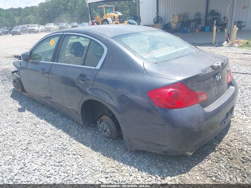 2007 Infiniti G35 VIN JNKBV61FX7M823245 IAAI salvage auction — BIO HAZARD, Clear (Georgia), sold $150 on 2026-07-29 (photo 3)
