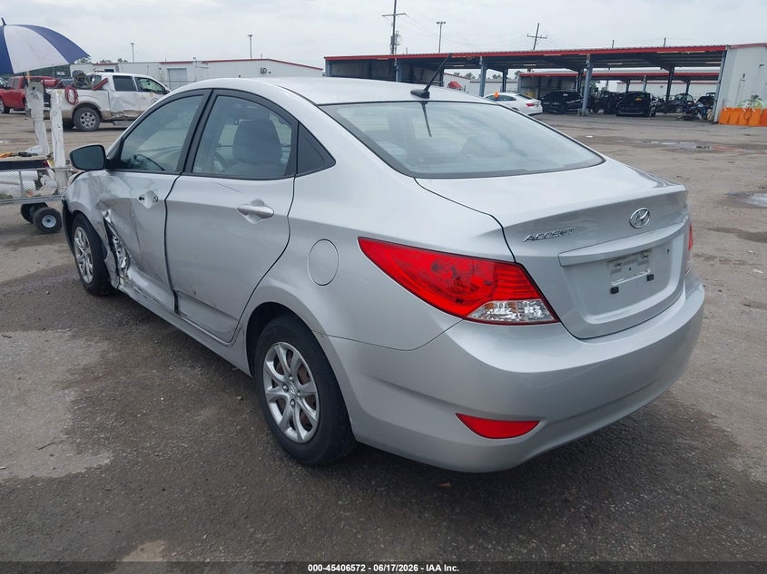 2013 Hyundai Accent VIN KMHCT4AE7DU323333 IAAI salvage auction — LEFT SIDE, Salvage (Louisiana), sold $1,475 on 2026-07-14 (photo 3)