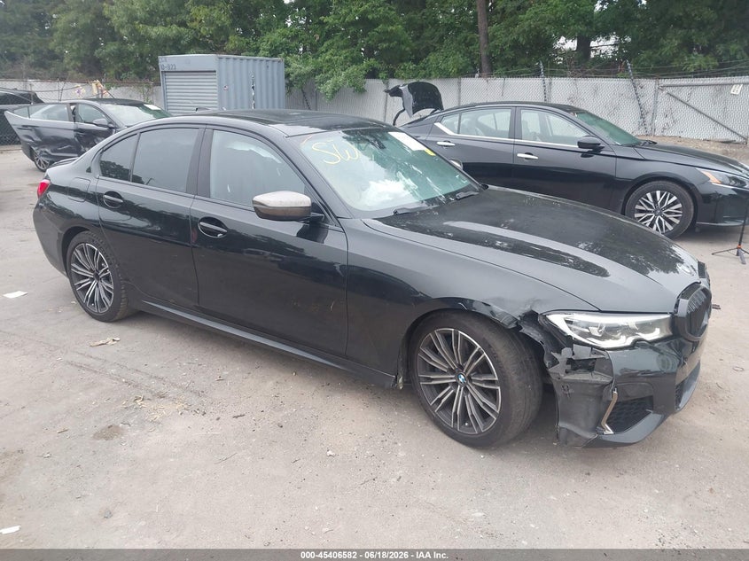 2020 BMW 3er VIN WBA5U7C01LFH04515 — IAAI salvage auction photo