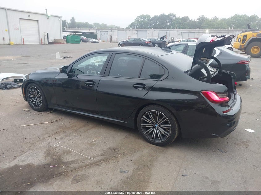 2020 BMW 3er VIN WBA5U7C01LFH04515 IAAI salvage auction — RIGHT FRONT, Wait Title, sold $13,900 on 2026-08-25 (photo 3)