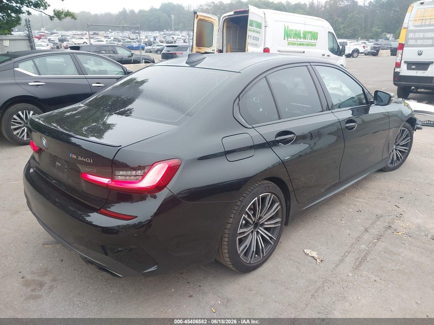 2020 BMW 3er VIN WBA5U7C01LFH04515 IAAI salvage auction — RIGHT FRONT, Wait Title, sold $13,900 on 2026-08-25 (photo 4)