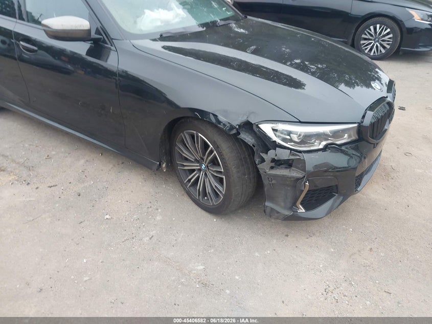 2020 BMW 3er VIN WBA5U7C01LFH04515 IAAI salvage auction — RIGHT FRONT, Wait Title, sold $13,900 on 2026-08-25 (photo 6)