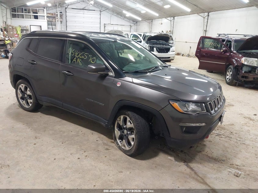 2018 Jeep Compass VIN 3C4NJDCB8JT354201 IAAI salvage auction — RIGHT FRONT, Salvage (Pennsylvania), sold $950 on 2026-07-11 (photo 1)
