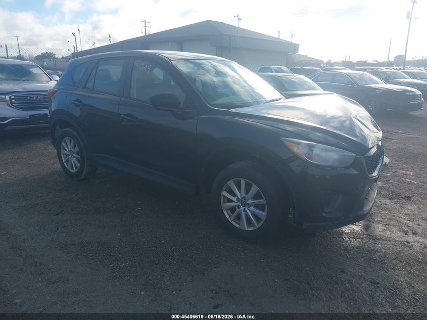 2013 Mazda Cx-5 VIN JM3KE2BE1D0120093 IAAI salvage auction — LEFT FRONT, Junk Bill Of Sale Mv2459 (Wisconsin), sold $1,000 on 2026-07-23 (photo 1)