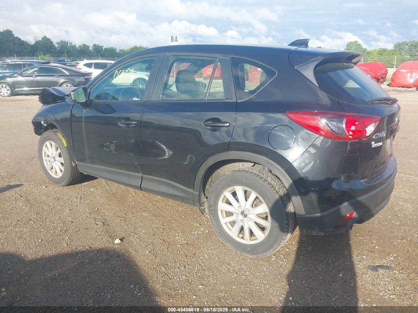 2013 Mazda Cx-5 VIN JM3KE2BE1D0120093 IAAI salvage auction — LEFT FRONT, Junk Bill Of Sale Mv2459 (Wisconsin), sold $1,000 on 2026-07-23 (photo 3)