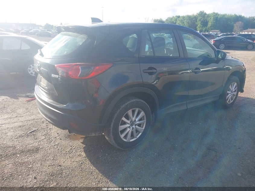 2013 Mazda Cx-5 VIN JM3KE2BE1D0120093 IAAI salvage auction — LEFT FRONT, Junk Bill Of Sale Mv2459 (Wisconsin), sold $1,000 on 2026-07-23 (photo 4)