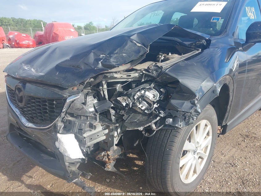 2013 Mazda Cx-5 VIN JM3KE2BE1D0120093 IAAI salvage auction — LEFT FRONT, Junk Bill Of Sale Mv2459 (Wisconsin), sold $1,000 on 2026-07-23 (photo 6)