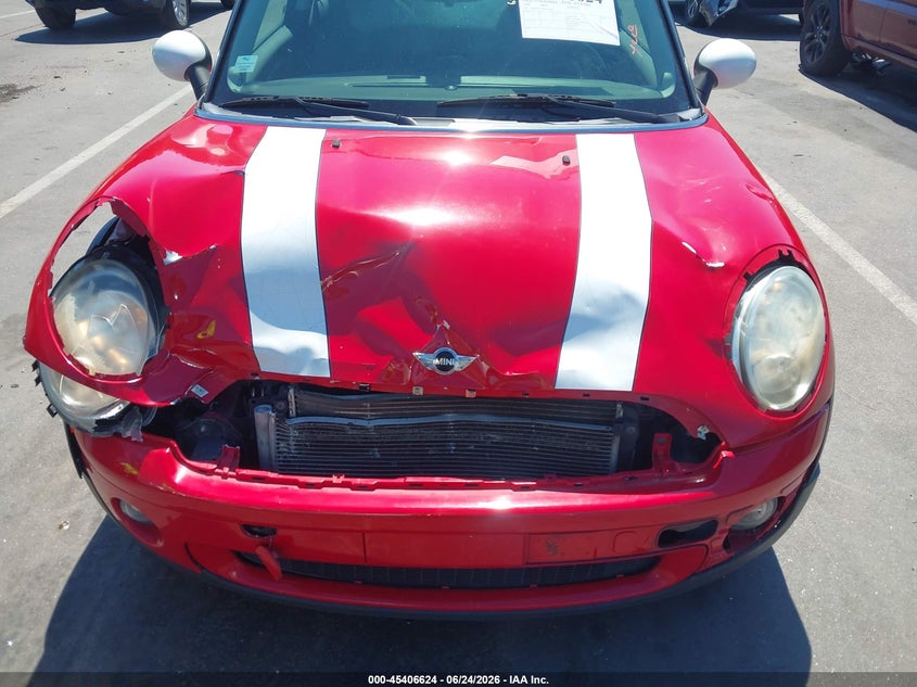 2008 Mini Cooper VIN WMWMF335X8TT62966 IAAI salvage auction — FRONT END, Salvage (Idaho), sold $100 on 2026-08-07 (photo 6)