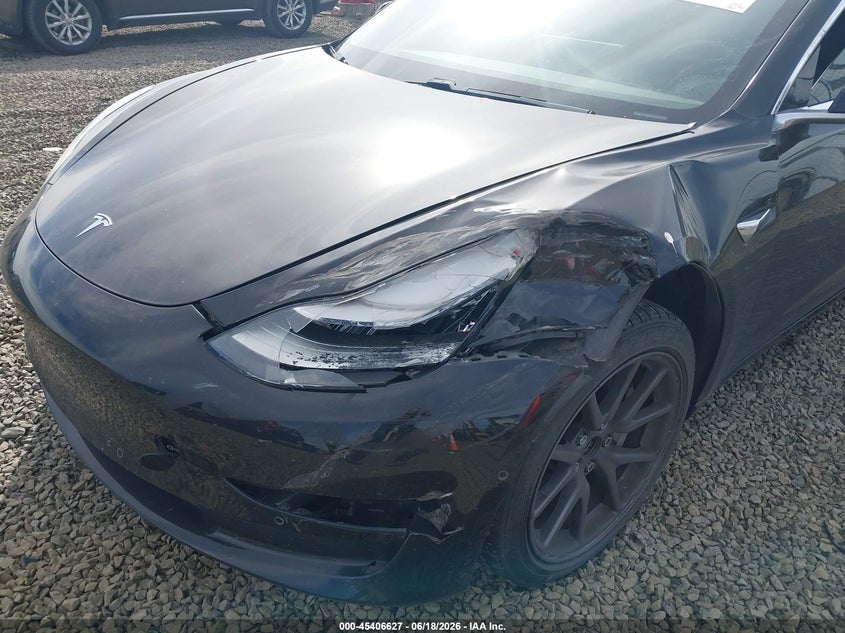 2018 Tesla Model 3 VIN 5YJ3E1EA7JF101478 IAAI salvage auction — LEFT FRONT, Salvage (Oregon), sold $3,350 on 2026-07-31 (photo 6)