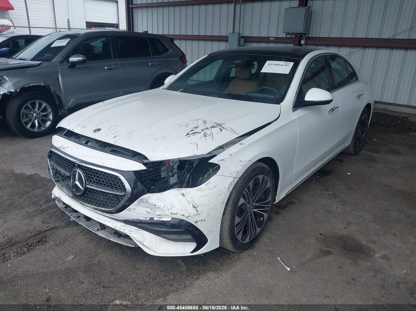 2025 Mercedes-benz E-klasse VIN W1KLF4GB4SA146477 IAAI salvage auction — FRONT END, Salvage (North Carolina), sold $37,500 on 2026-07-28 (photo 2)