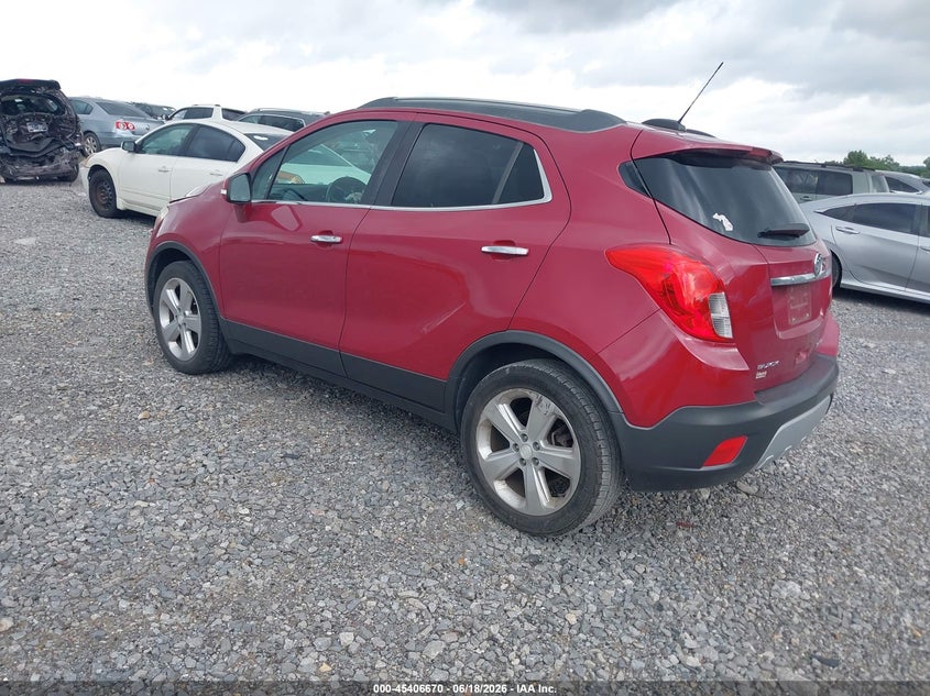 2016 Buick Encore VIN KL4CJASB5GB718764 IAAI salvage auction — FRONT END, Clear (Tennessee), sold $950 on 2026-07-23 (photo 3)