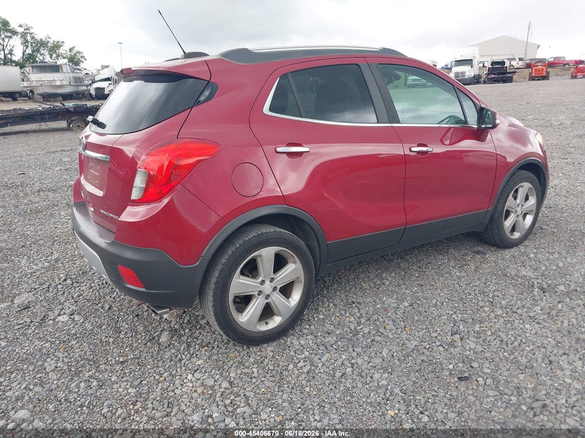 2016 Buick Encore VIN KL4CJASB5GB718764 IAAI salvage auction — FRONT END, Clear (Tennessee), sold $950 on 2026-07-23 (photo 4)