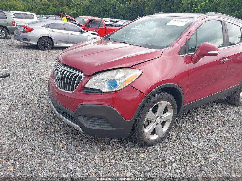 2016 Buick Encore VIN KL4CJASB5GB718764 IAAI salvage auction — FRONT END, Clear (Tennessee), sold $950 on 2026-07-23 (photo 6)
