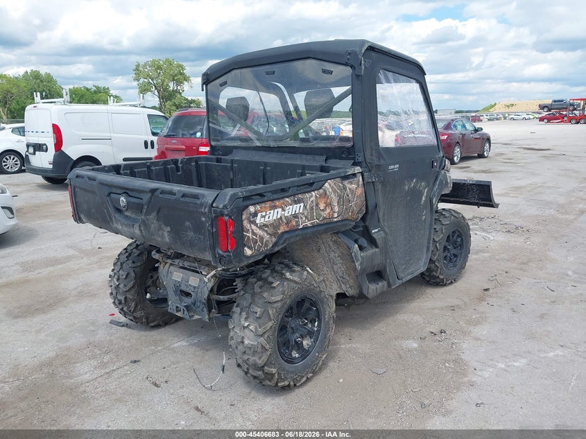 2024 Can-am/ brp Traxter VIN 3JBUKAJ45RK000037 IAAI salvage auction — REAR END, Wait Title, sold $3,250 on 2026-08-25 (photo 4)