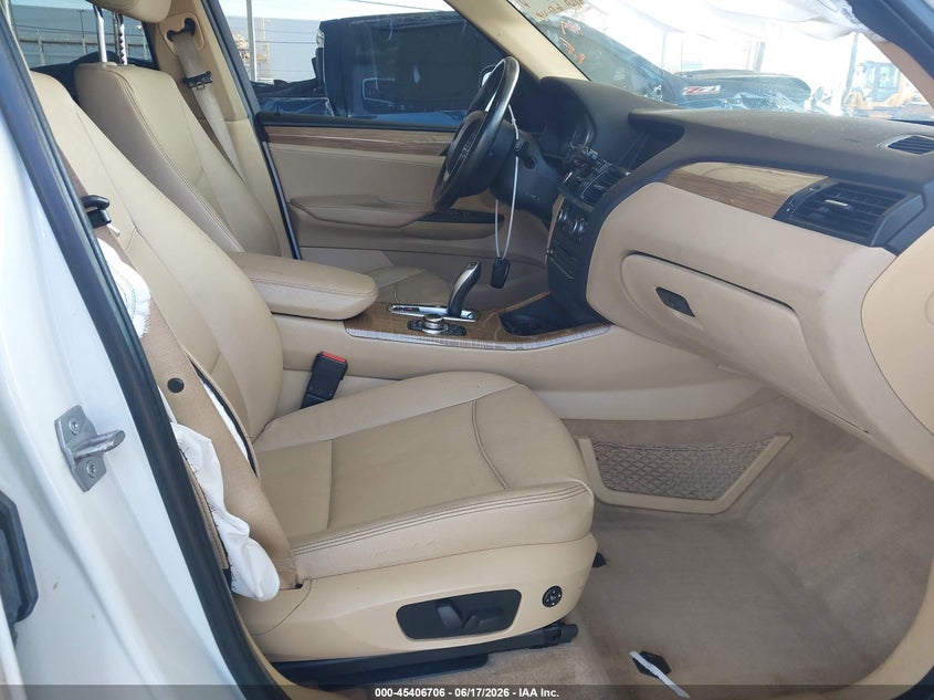 2013 BMW X3 VIN 5UXWX7C51DL980573 IAAI salvage auction — RIGHT SIDE, Salvage Title, sold $75 on 2026-07-21 (photo 5)