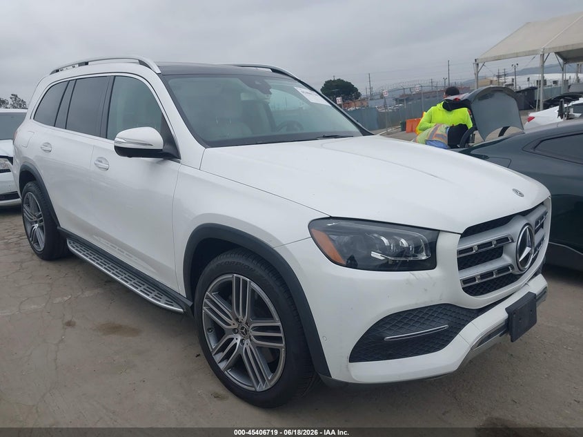 2020 Mercedes-benz Gls-klasse VIN 4JGFF5KE5LA235373 IAAI salvage auction — REAR END, Salvage Title, sold $15,500 on 2026-07-31 (photo 1)