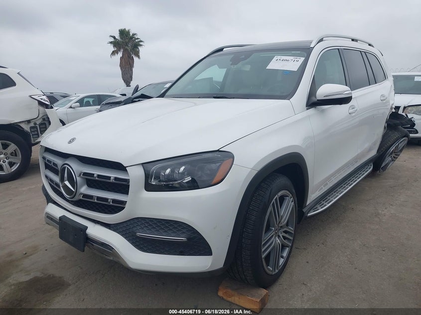 2020 Mercedes-benz Gls-klasse VIN 4JGFF5KE5LA235373 IAAI salvage auction — REAR END, Salvage Title, sold $15,500 on 2026-07-31 (photo 2)