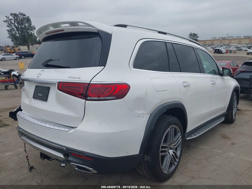 2020 Mercedes-benz Gls-klasse VIN 4JGFF5KE5LA235373 IAAI salvage auction — REAR END, Salvage Title, sold $15,500 on 2026-07-31 (photo 4)