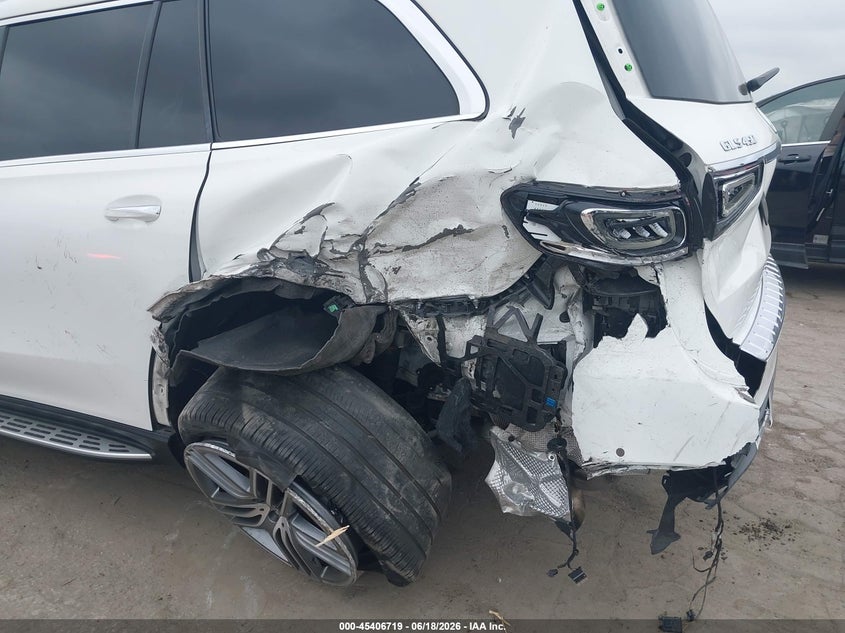 2020 Mercedes-benz Gls-klasse VIN 4JGFF5KE5LA235373 IAAI salvage auction — REAR END, Salvage Title, sold $15,500 on 2026-07-31 (photo 6)