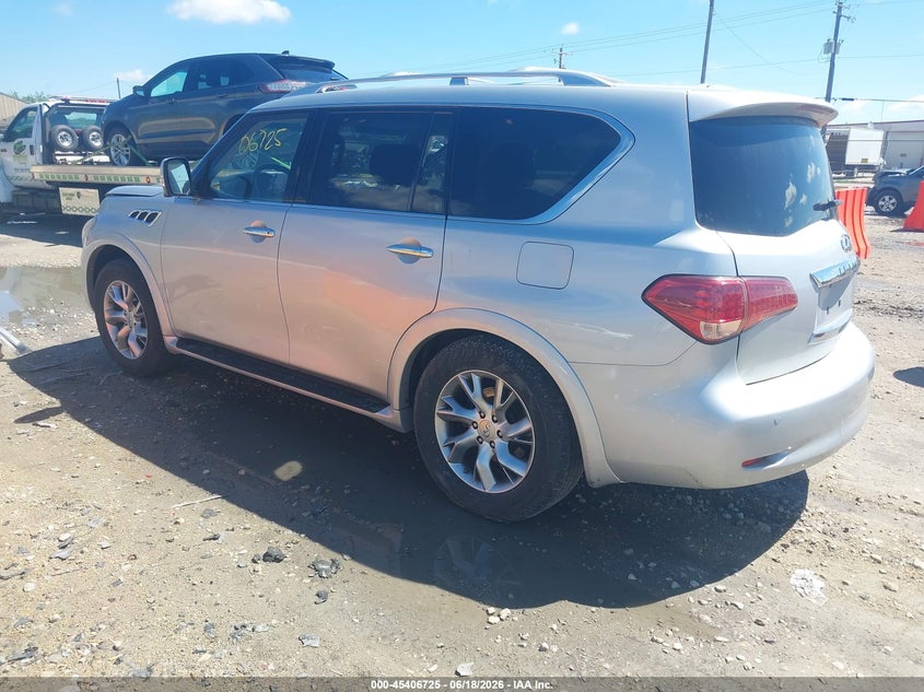 2011 Infiniti Qx56 VIN JN8AZ2NE2B9005830 IAAI salvage auction — RIGHT SIDE, Junk Bill Of Sale Mv2459 (Wisconsin), sold $3,000 on 2026-07-16 (photo 3)