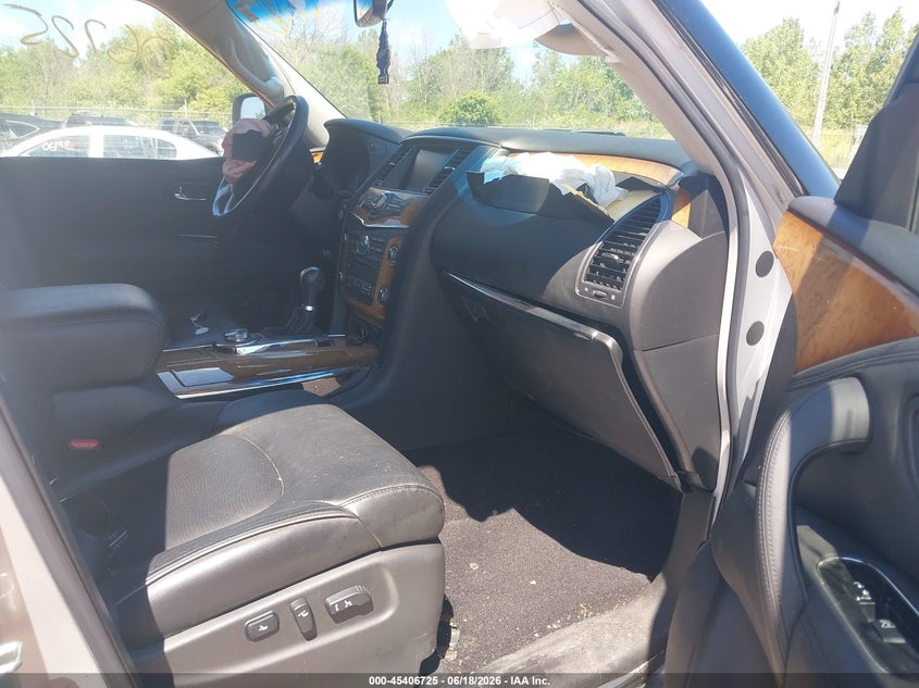2011 Infiniti Qx56 VIN JN8AZ2NE2B9005830 IAAI salvage auction — RIGHT SIDE, Junk Bill Of Sale Mv2459 (Wisconsin), sold $3,000 on 2026-07-16 (photo 5)