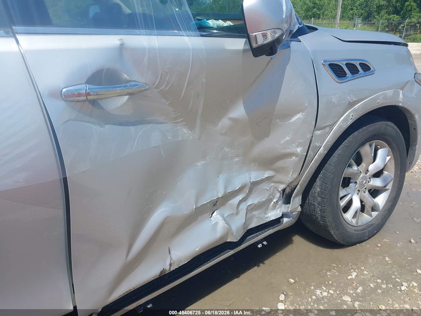 2011 Infiniti Qx56 VIN JN8AZ2NE2B9005830 IAAI salvage auction — RIGHT SIDE, Junk Bill Of Sale Mv2459 (Wisconsin), sold $3,000 on 2026-07-16 (photo 6)