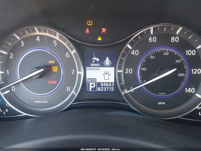 2011 Infiniti Qx56 VIN JN8AZ2NE2B9005830 IAAI salvage auction — RIGHT SIDE, Junk Bill Of Sale Mv2459 (Wisconsin), sold $3,000 on 2026-07-16 (photo 7)