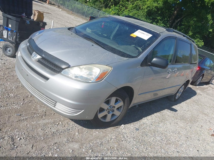 2004 Toyota Sienna VIN 5TDZA23C44S011219 IAAI salvage auction — NORMAL WEAR, Original (Ohio), sold $75 on 2026-07-21 (photo 2)