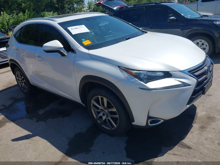 2015 Lexus VIN JTJYARBZ2F2021720 IAAI salvage auction — HAIL, Salvage Title, sold $7,600 on 2026-08-02 (photo 1)