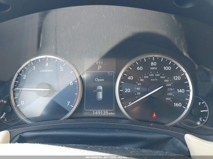 2015 Lexus VIN JTJYARBZ2F2021720 IAAI salvage auction — HAIL, Salvage Title, sold $7,600 on 2026-08-02 (photo 7)