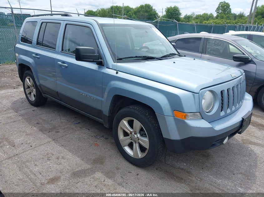 2013 Jeep Liberty (patriot) VIN 1C4NJRFB7DD212277 IAAI salvage auction — REAR END, Salvage Title, sold $400 on 2026-07-11 (photo 1)