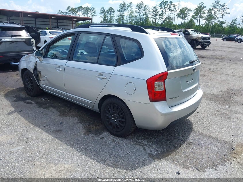 2009 Kia Rondo VIN KNAFG528597246405 IAAI salvage auction — SIDE, Rebuildable (Florida), sold $400 on 2026-07-14 (photo 3)