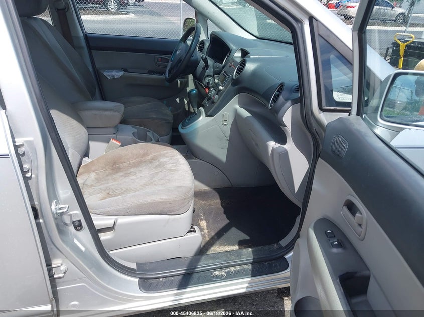 2009 Kia Rondo VIN KNAFG528597246405 IAAI salvage auction — SIDE, Rebuildable (Florida), sold $400 on 2026-07-14 (photo 5)