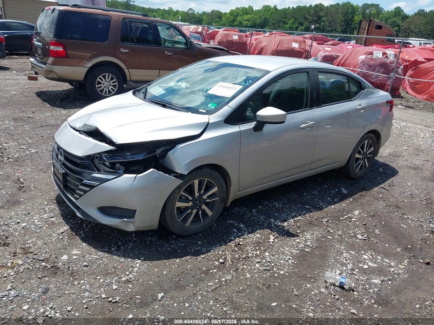2025 Nissan Versa VIN 3N1CN8EV0SL895371 IAAI salvage auction — FRONT END, Salvage (Georgia), sold $3,975 on 2026-09-25 (photo 2)
