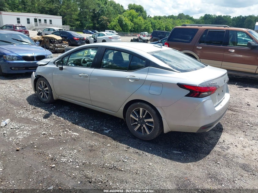 2025 Nissan Versa VIN 3N1CN8EV0SL895371 IAAI salvage auction — FRONT END, Salvage (Georgia), sold $3,975 on 2026-09-25 (photo 3)