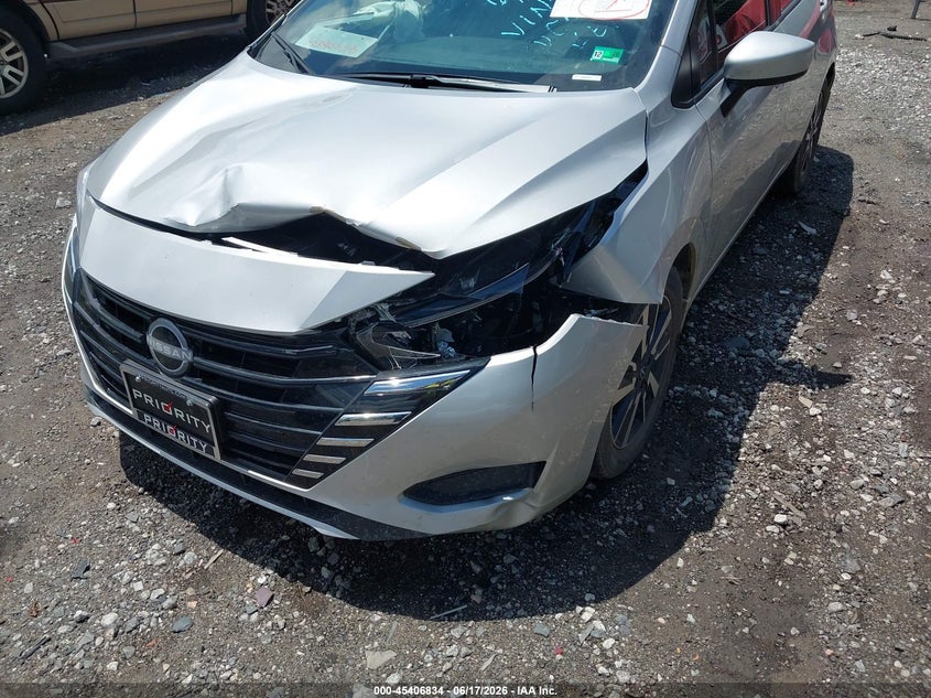 2025 Nissan Versa VIN 3N1CN8EV0SL895371 IAAI salvage auction — FRONT END, Salvage (Georgia), sold $3,975 on 2026-09-25 (photo 6)