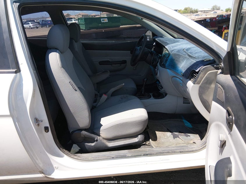 2008 Hyundai Accent VIN KMHCM36CX8U100689 IAAI salvage auction — FRONT END, Clear-Dealer Only (Arizona), sold $25 on 2026-07-28 (photo 5)