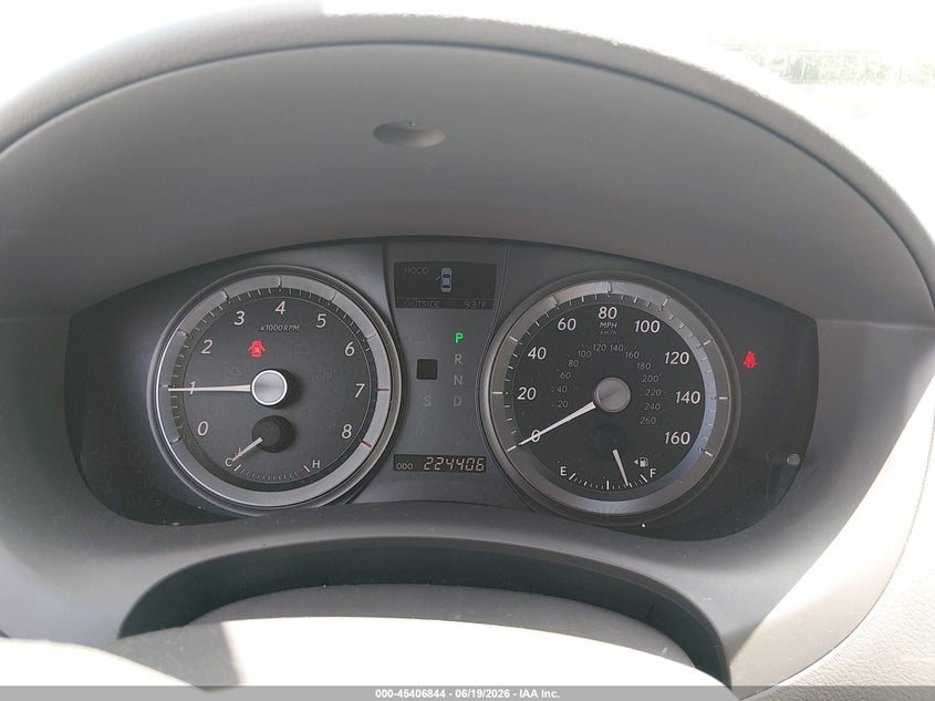 2007 Lexus Es 350 VIN JTHBJ46G972085225 IAAI salvage auction — FRONT END, Salvage (South Carolina), sold $700 on 2026-07-29 (photo 7)