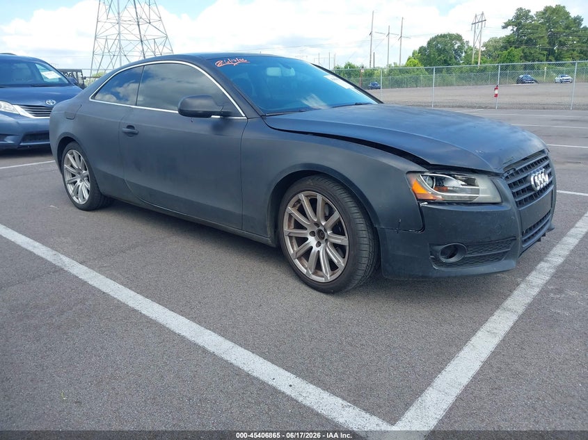 2012 Audi A5 VIN WAULFAFR8CA031001 IAAI salvage auction — FRONT END, Clear (Mississippi), sold $475 on 2026-07-11 (photo 1)