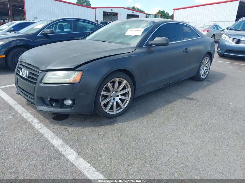 2012 Audi A5 VIN WAULFAFR8CA031001 IAAI salvage auction — FRONT END, Clear (Mississippi), sold $475 on 2026-07-11 (photo 2)