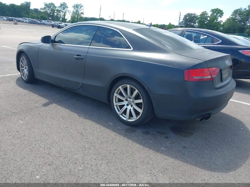 2012 Audi A5 VIN WAULFAFR8CA031001 IAAI salvage auction — FRONT END, Clear (Mississippi), sold $475 on 2026-07-11 (photo 3)