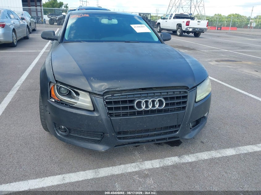 2012 Audi A5 VIN WAULFAFR8CA031001 IAAI salvage auction — FRONT END, Clear (Mississippi), sold $475 on 2026-07-11 (photo 6)
