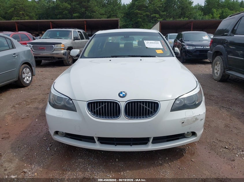 2007 BMW 5 series VIN WBANE53587CW61308 IAAI salvage auction — NORMAL WEAR, Clear (Alabama), sold $300 on 2026-07-15 (photo 6)