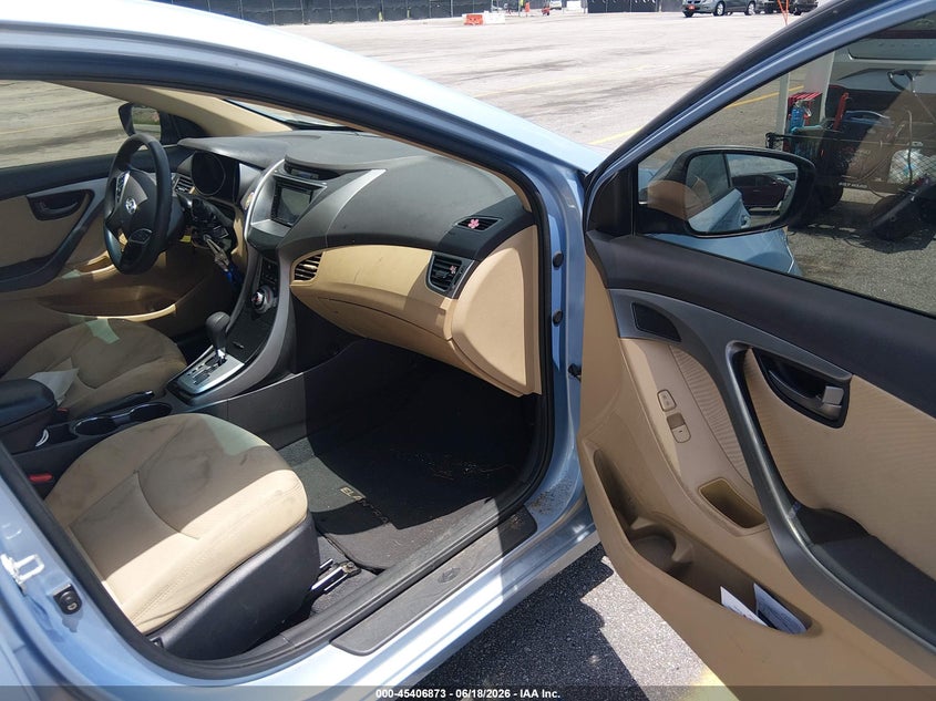 2012 Hyundai Elantra VIN KMHDH4AE4CU447693 IAAI salvage auction — THEFT, Salvage (South Carolina), sold $850 on 2026-07-29 (photo 5)