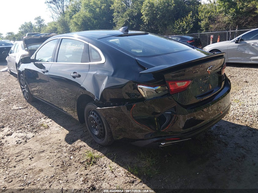 2023 Chevrolet Malibu VIN 1G1ZG5ST7PF250116 IAAI salvage auction — REAR END, Salvage (Ohio), sold $4,250 on 2026-07-09 (photo 3)