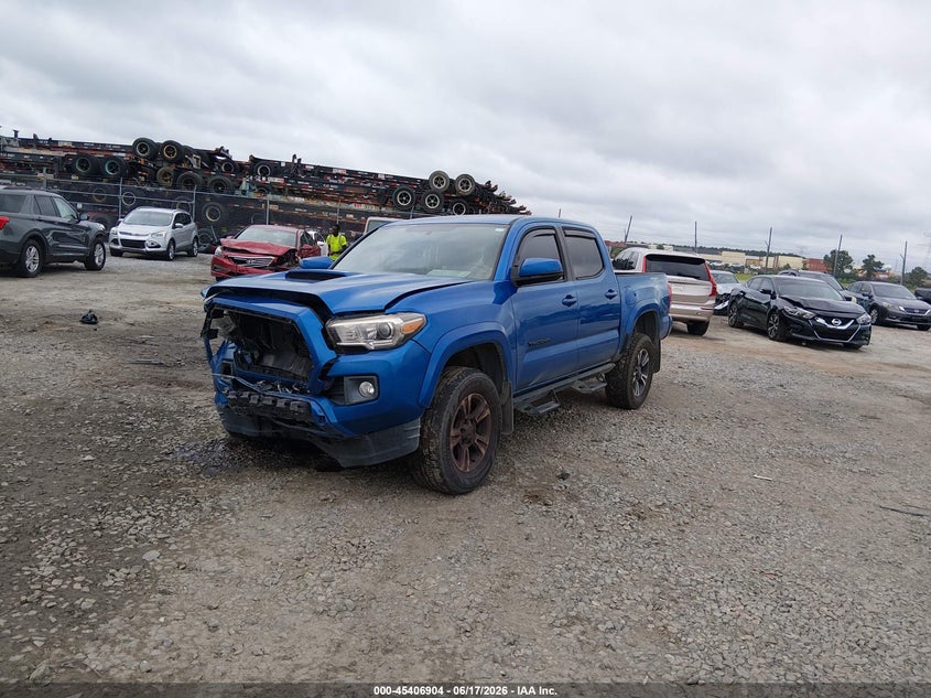 2017 Toyota Tacoma VIN 5TFAZ5CN7HX042988 IAAI salvage auction — FRONT END, Salvage Title, sold $6,000 on 2026-07-29 (photo 2)