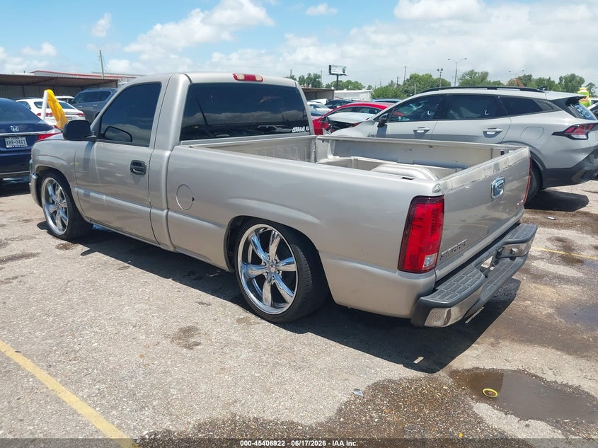 2006 Gmc Sierra 1500 VIN 3GTEC14V26G190039 IAAI salvage auction — REAR END, Salvage (Texas), sold $1,500 on 2026-07-11 (photo 3)
