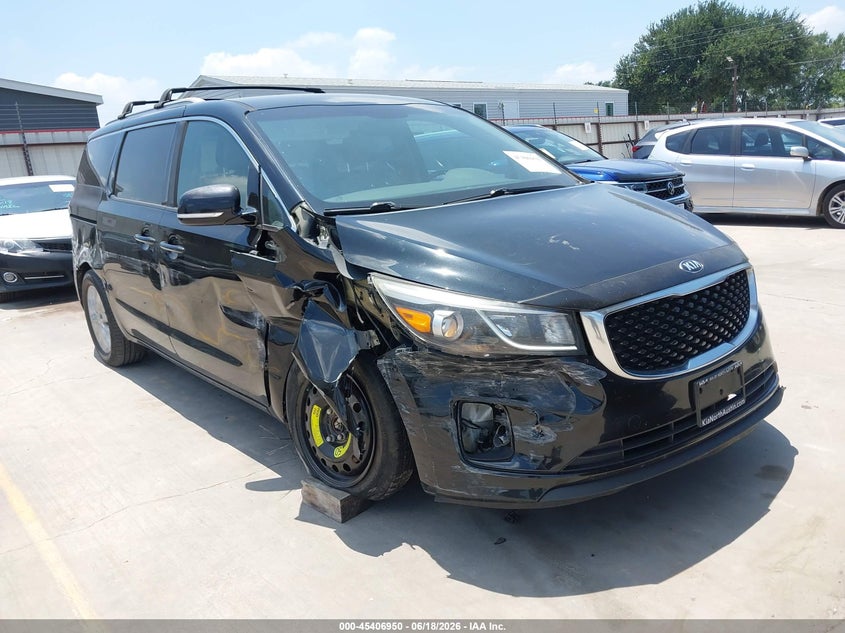 2016 Kia SEDONA VIN KNDMC5C18G6146972 IAAI salvage auction — SIDE, Salvage (Texas), sold $1,750 on 2026-07-21 (photo 6)